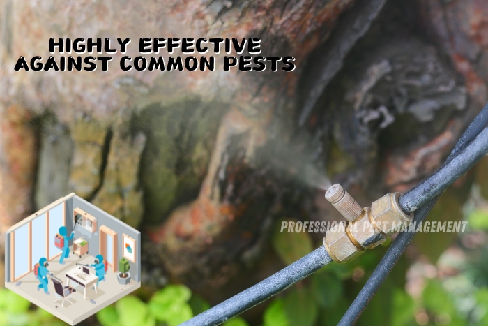 Professional Pest Management And Allied Services Pvt. Ltd. emphasizes highly effective solutions against common pests