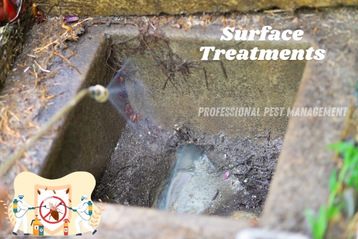 Professional Pest Management And Allied Services Pvt. Ltd. highlights the importance of surface treatments in pest control